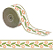 12.5M Polyester Ribbons, for Cloth DIY Decoration Making, Yellow Green, 2-3/8 inch(60mm)