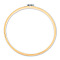 Embroidery Hoops, Bamboo Circle Cross Stitch Hoop Ring, for Embroidery and Cross Stitch, Antique White, 107mm, Inner Diameter: 95mm