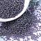 MIYUKI Round Rocailles Beads, Japanese Seed Beads, 11/0, (RR1024) Silverlined Amethyst AB, 11/0, 2x1.3mm, Hole: 0.8mm, about 1111pcs/10g