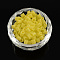 PE Fuse Beads, DIY Melty Beads, Tube, Yellow, 5x5mm, Hole: 3mm, about 8000pcs/500g