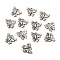 Alloy Charms, Lead Free and Cadmium Free, Butterfly, Antique Silver, 12x13x1.5mm, Hole: 2mm