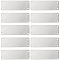304 Stainless Steel Connector Charms, Rectangle, Stainless Steel Color, 76x26x0.8mm, Hole: 3.5mm, 20pcs/box
