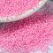 MIYUKI Round Rocailles Beads, Japanese Seed Beads, 15/0, (RR518) Cotton Candy Pink Lined, 1.5mm, Hole: 0.7mm, about 5555pcs/10g