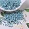 MIYUKI Delica Beads, Cylinder, Japanese Seed Beads, 11/0, (DB0217) Opaque Turquoise Green Luster, 1.3x1.6mm, Hole: 0.8mm, about 10000pcs/bag, 50g/bag