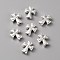 Tibetan Style Alloy Beads, Cross, Antique Silver, 13.5x11x3.5mm, Hole: 1.6mm