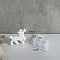 DIY Christmas Theme Silicone Molds, for UV Resin & Epoxy Resin Craft Making, White, Deer, 83x92x12mm, Inner Diameter: 72x58mm