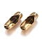 Ion Plating(IP) 304 Stainless Steel Ball Chain Connectors, Golden, 24~24.5x9.5~10.5mm, Fit for 8mm ball chain