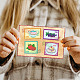 Ph pandahall fruits timbres clairs timbres transparents gâteau tampon en silicone citron tampon en caoutchouc pour la fabrication de cartes de vacances journalisation album photo journal scrapbooking DIY-WH0167-57-0126-7