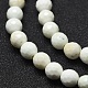 Chapelets de perles en turquoise naturelle TURQ-F008-02-6mm-3