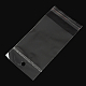 セロハンのOPP袋  長方形  透明  12x6cm  穴：8mm  一方的な厚さ：0.035mm  インナー対策：7x6のCM OPC-S014-06-2