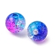 50g de perles acryliques craquelées transparentes CACR-YW0001-01D-3