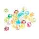 Mixed Color AB Color Faceted Round Acrylic Beads for Jewelry Making Embellishments DIY Craft X-PBC002-3