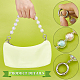 WADORN 4 Colors Colorful Bead Bag Handle DIY-WR0001-77-2