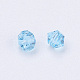 Abalorios de cristal austriaco de imitación SWAR-F022-3x3mm-202-2