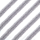 Spitzenbesatz aus metallischem Tausendfüßler OCOR-WH0058-02P-1