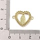 Религиозные латунные подвески с микро-паве и прозрачным фианитом KK-H466-10G-01-3