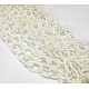 Cable de seda hecho a mano de color blanco cadenas de lazo X-EC-A001-41-2
