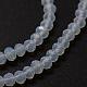 Chapelets de perles d'opalite GLAA-K013-09-3