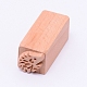 Holzstempel&nbsp;DIY-WH0189-61G-2