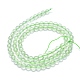 Chapelets de perles en préhnite naturelle G-K305-20-C-2