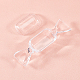Chgcraft 24 pièces en plastique bonbons en forme de conteneur boîte de rangement de perles boîte claire conteneurs avec couvercle pour perles art bricolage artisanat bijoux accessoires CON-CA0001-001-5