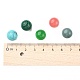 Perline in pietra mista naturale e sintetica X-G-S117-12mm-M-3