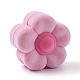 Cajas de joyería de terciopelo con forma de flor de ciruelo VBOX-L002-F01-1