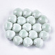 Perles en porcelaine manuelles X-PORC-S498-16B-01-1