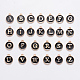 Anfangsbuchstabe a~z Alphabet Emaille Charms ENAM-Q437-05-1