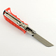 60# Stainless Steel Utility Knives with Plastic Covers TOOL-R078-01-4