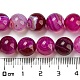 Agata a strisce naturali / fili di perle di agata fasciate G-K166-13-10mm-03-2