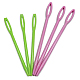 13Pcs ABS Plastic Knitting Sewing Needles PW22062476769-2