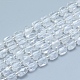 Natürlichem Quarz-Kristall-Perlen Stränge G-L552D-15A-1