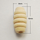 Unfinished Wood Beehive Beads WOOD-S650-86-LF-1