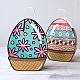 Sacchetti per imballaggio di caramelle di carta a forma di uovo di pasqua con manico PW-WG11965-01-1
