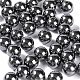 100 pièces 8mm perles rondes en hématite synthétique non magnétique X1-DIY-LS0002-16-4