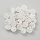 Матовые прозрачные стеклянные бусины&nbsp;GLAA-WH0032-21A-1