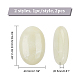 Nbeads 2pcs 2 styles quartz rose naturel et outil de massage serpentine MRMJ-NB0001-20-2