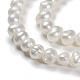 Perle coltivate d'acqua dolce perla naturale PEAR-D049-1-2