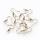 Brass Earring Hooks KK-L176-02G-1