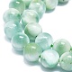 Hilos de perlas de vidrio natural G-K245-A13-04-3