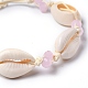 Bracelets de perles tressées réglables BJEW-JB05309-M-3