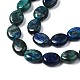 Natural Chrysocolla and Lapis Lazuli Beads Strands G-N330-031-3