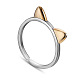 Shegrace encantadores 925 anillos de puño de plata esterlina JR54B-02-1