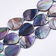 Fili di perline di conchiglie d'acqua dolce di colore ab SHEL-S274-38-3