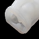 DIY 3D 天使の置物シリコーン金型  レジン型  UVレジン用  エポキシ樹脂工芸品作り  ホワイト  50x52x61mm  完成：55x35mm DIY-G095-01D-5
