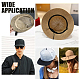 Benecreat 12 Uds cinta de tamaño de sombrero reductor de tamaño de sombrero DIY-BC0008-97-6