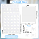Olycraft 8 Sheets 4 Styles PVC Waterproof Self-Adhesive Sticker STIC-OC0001-13B-2