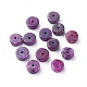 Lepidolita natural / hebras de perlas de piedra de mica púrpura G-F626-01-A-3