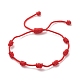 3Pcs 3 Size Nylon Braided Knot Cord Bracelet BJEW-JB08369-4